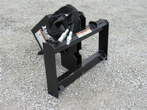 post hole attachment for skid steer|skid steer hole digger attachment.